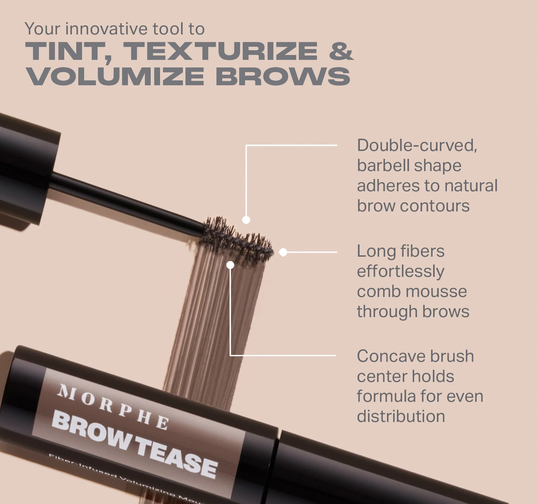Brow Tease Fiber-Infused Volumizing Mousse - Image 72