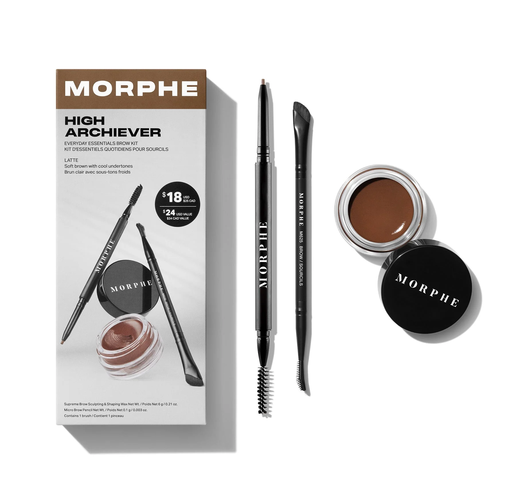 High Archiever Everyday Essentials Brow Kit - Image 3