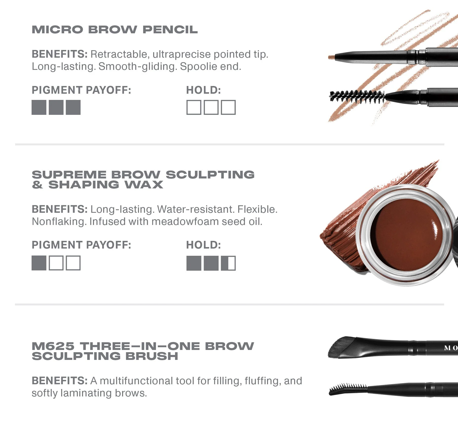 High Archiever Everyday Essentials Brow Kit - Image 31
