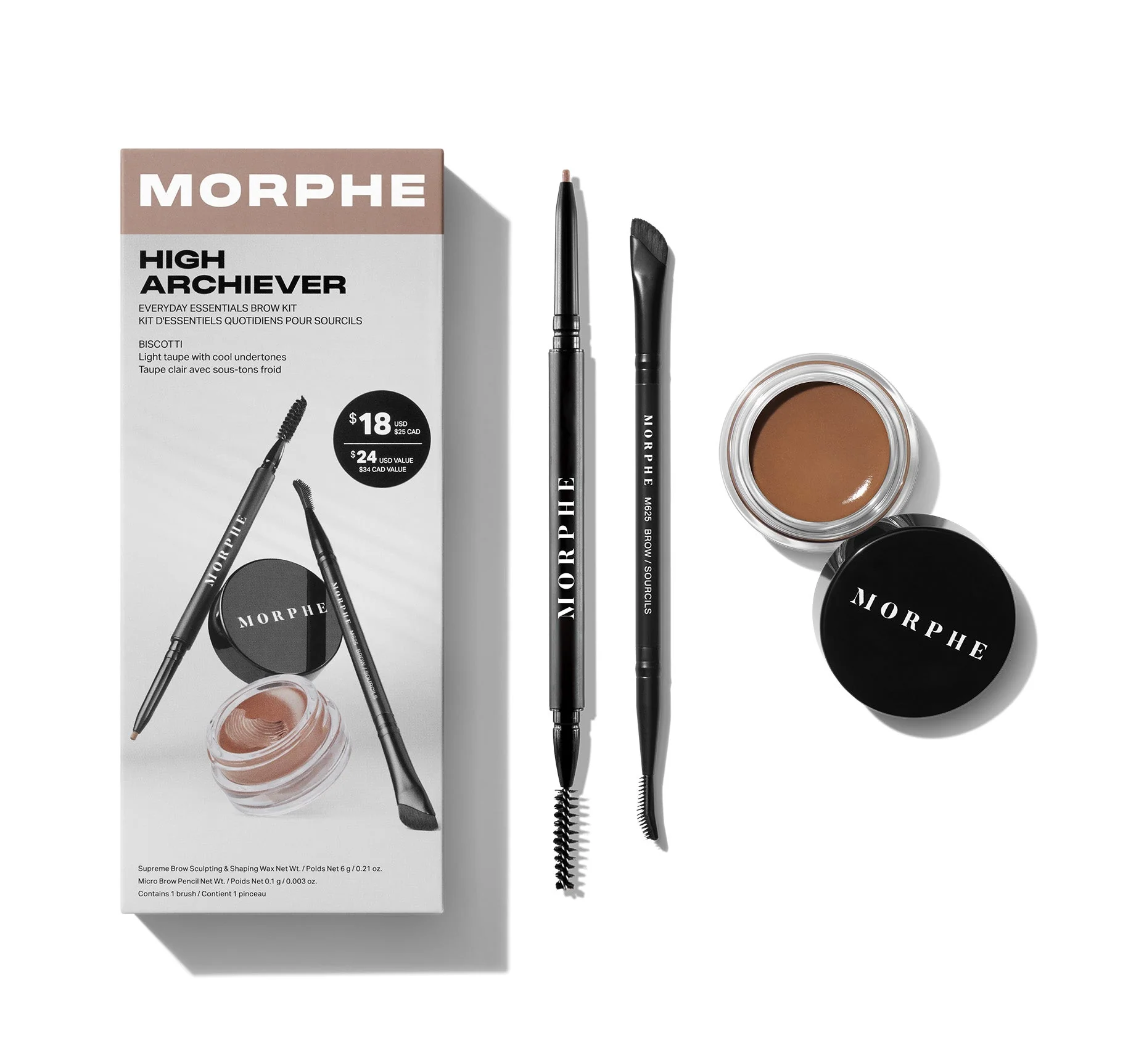 High Archiever Everyday Essentials Brow Kit - Image 4